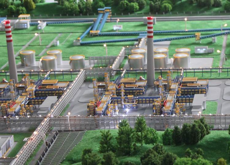 邱县石化区模型