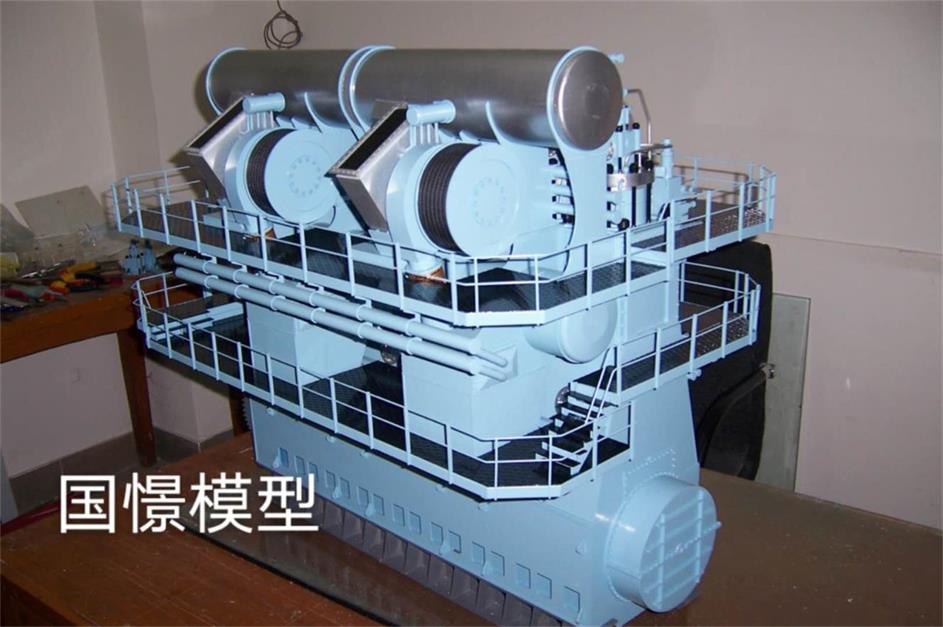 邱县飞机发动机模型